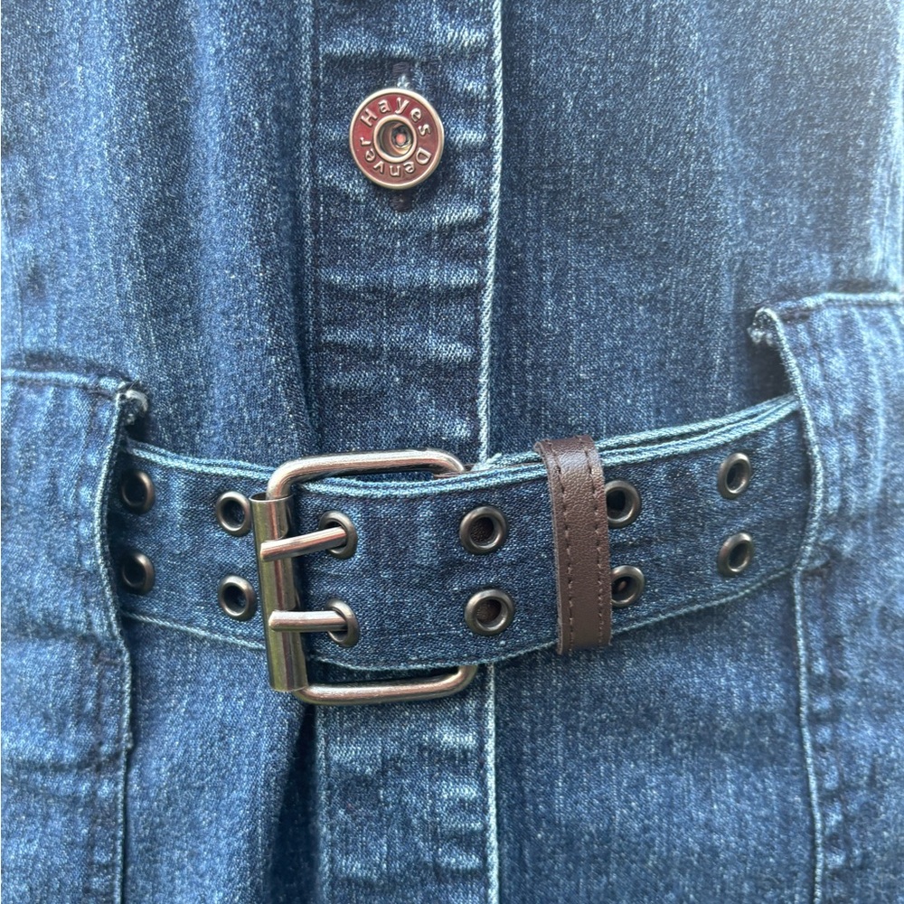 Denver Hayes Denim Dress – Size 10 - Picture 4 of 10